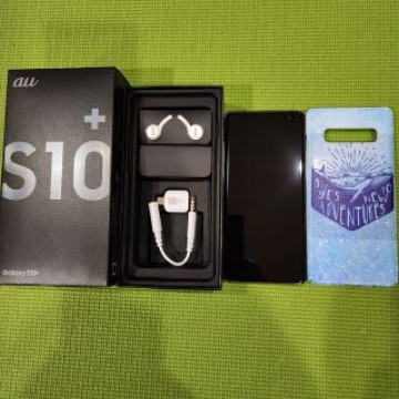 Galaxy S10+ au Prism Black or White