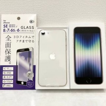 未使用　iPhone SE 第3世代　64 GB スターライト　SIMフリー