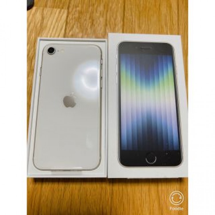 【未使用】iPhonese3 64GB スターライト