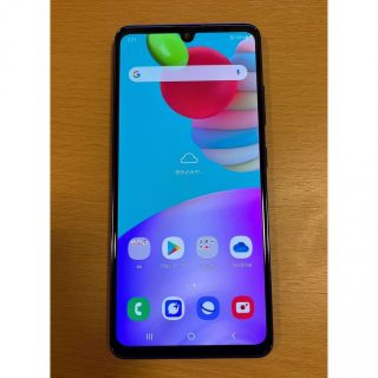 au GALAXY A41 SCV48 ブルー SIMロック解除済み