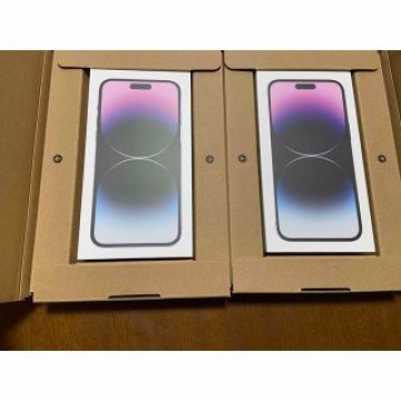 【新品,未開封】iPhone14 Pro Max パープル　256GB 2台