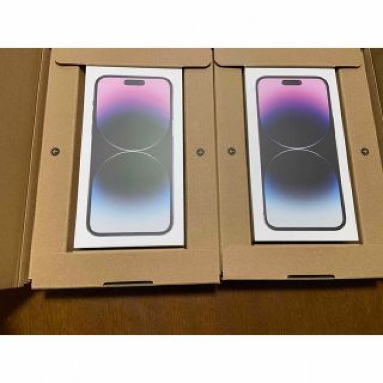 【新品,未開封】iPhone14 Pro Max パープル　256GB 2台