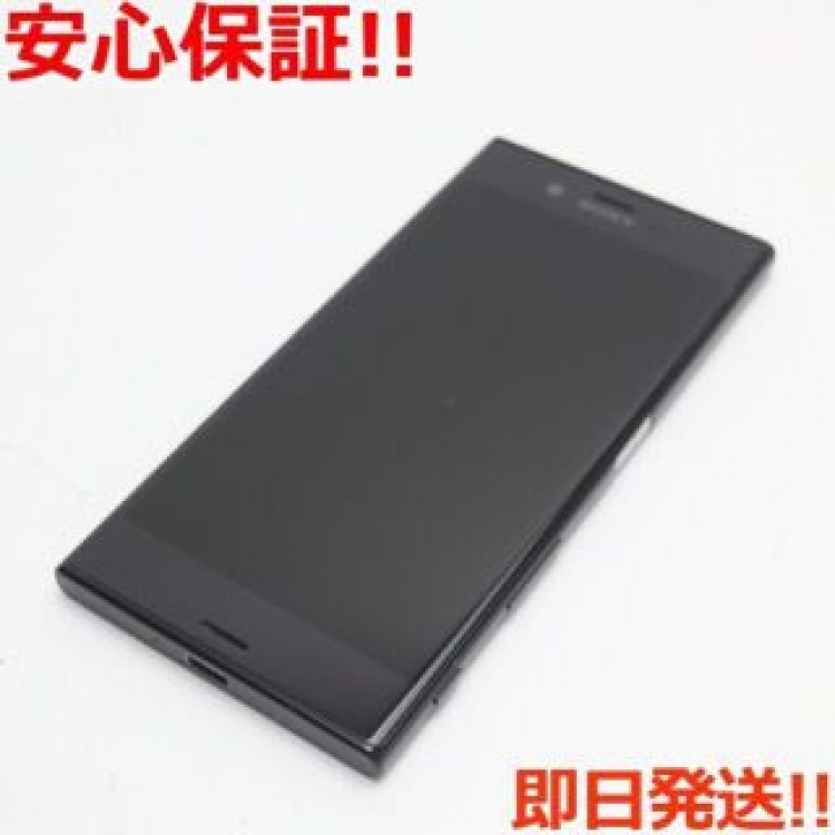 美品 601SO Xperia XZ ミネラルブラック  SIMロック解除済み