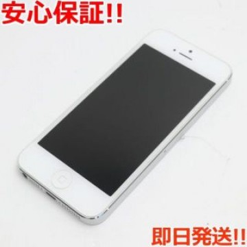 美品 iPhone5 64GB ホワイト 白ロム