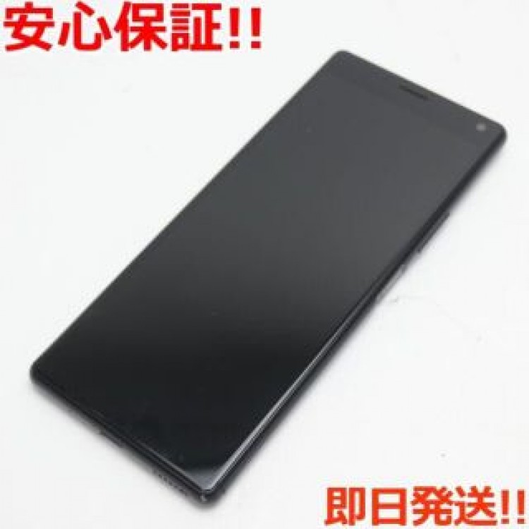 良品中古 SOV42 ブラック スマホ 白ロム