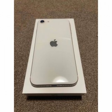 【美品】iPhone SE3 128GB ホワイト SIMフリー