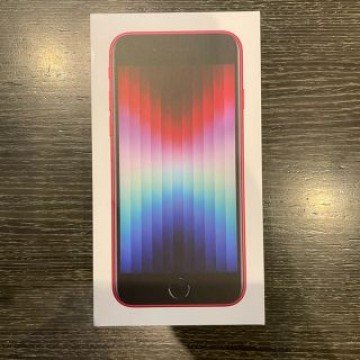 iphone se 第3世代　128gb レッド　新品未使用