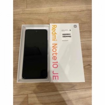 Xiaomi Redmi Note 10 JE XIG02 クロームシルバー