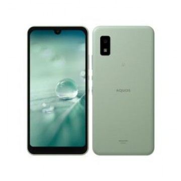 美品　AU AQUOS wish オリーブグリーンSHG06