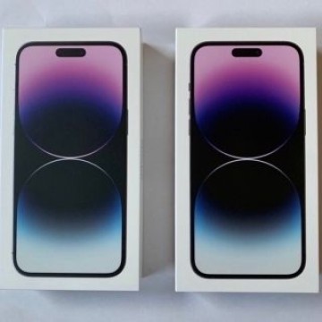 未開封 2台 iPhone 14 Pro Max 256GBディープパープル
