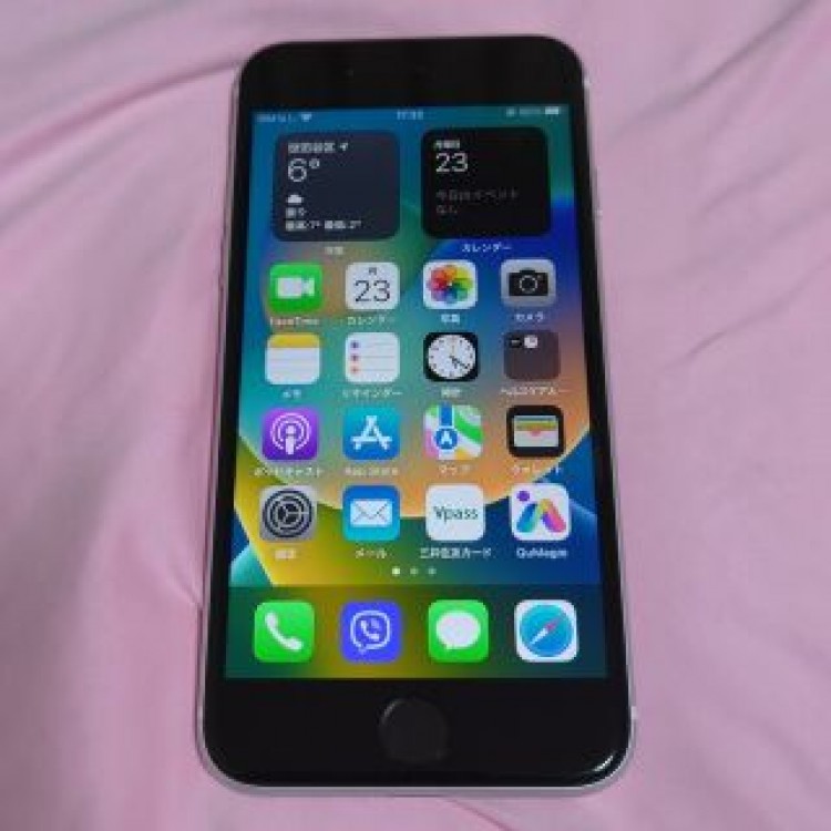 美品 iPhone SE 第２世代 64GB ホワイト SIMフリー