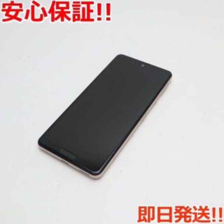 美品 SH-53A AQUOSsense5G ライトカッパーSIMロック解除済み