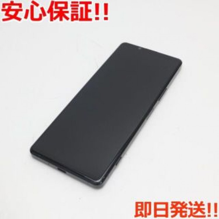 超美品 SOG01 Xperia 1 II ブラック  SIMロック解除済み