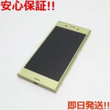 美品 au SOV35 Xperia XZs シトラス 白ロム