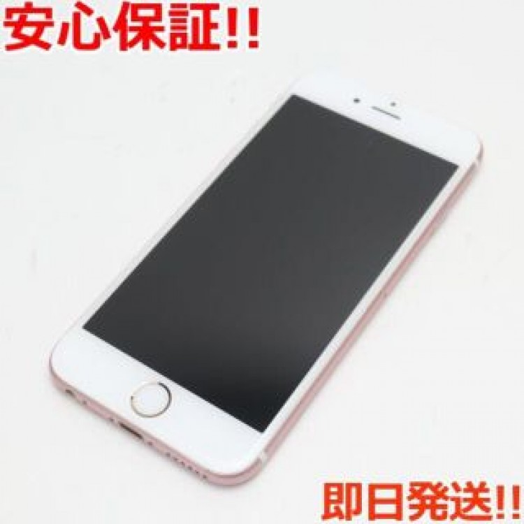 超美品 SIMフリー iPhone6S 16GB ローズゴールド