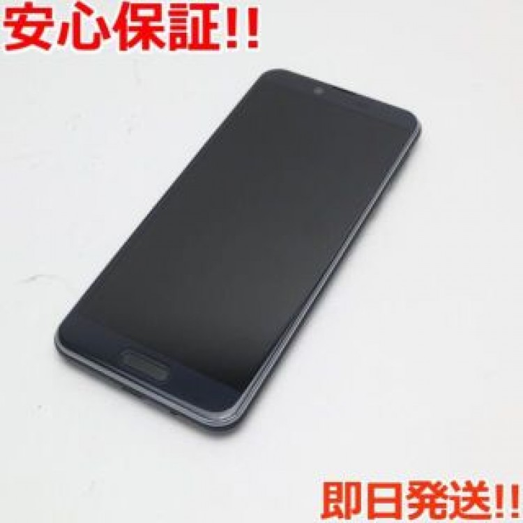 美品 SIMフリー SH-M07 ブラック 本体 白ロム