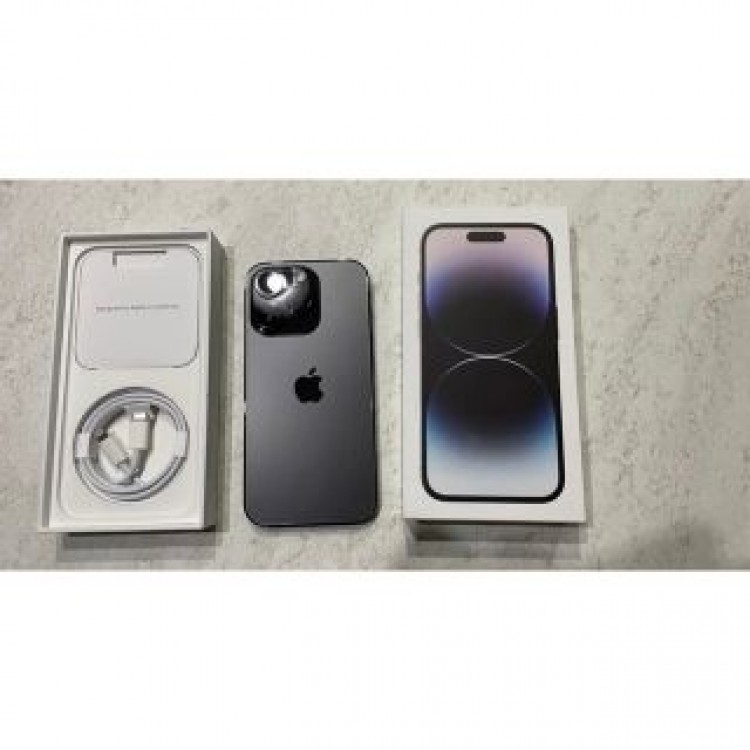 iPhone14 pro 128 ブラック　１時間室内で使用