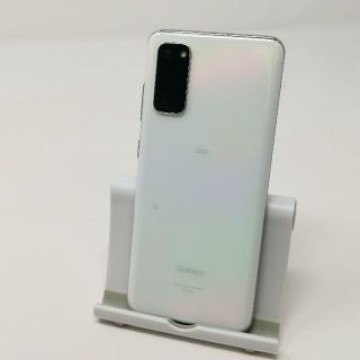 美品 au版 Galaxy S20 5G SCG01 クラウドホワイト