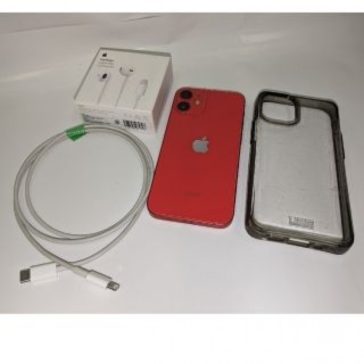 iPhone12mini　RED256GB（中古品·オプション付）