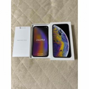 【中古品】Apple iPhone Xs 64GB シルバー 本体