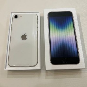 【未使用】iPhone SE  第3世代 64 GB スターライト SIMフリー