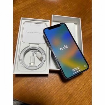 iPhone12mini128gbSIMフリーAppleストア購入ブルー美品！
