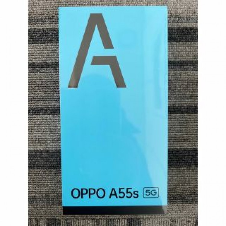 OPPO A55s 5G SIMフリーブラック　新品未開封！