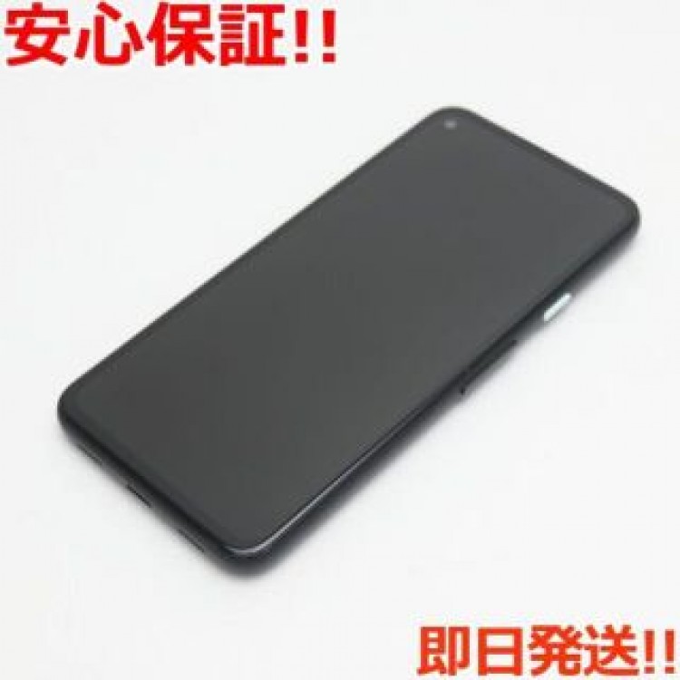 新品同様SIMフリーGooglePixel4aブラック