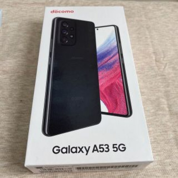 GALAXY A53 5G 128GB docomo版　ブラック　sc53c