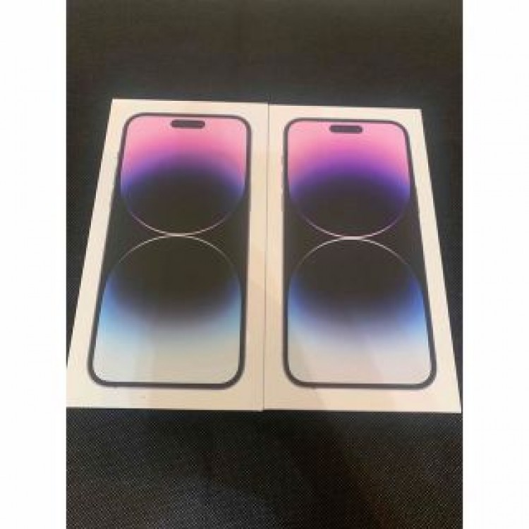 iPhone14promax 256GB  ディープパープル 2台 新品未開封