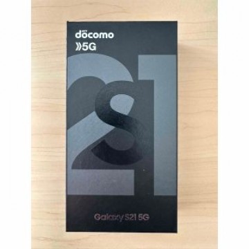 【新品未使用】GALAXY S21 5G ファントムグレー SIMロック解除済