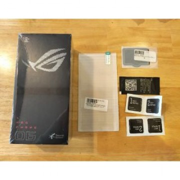 即日配送　ROG PHONE 6 グローバルロム 12G 128G　黒 セット