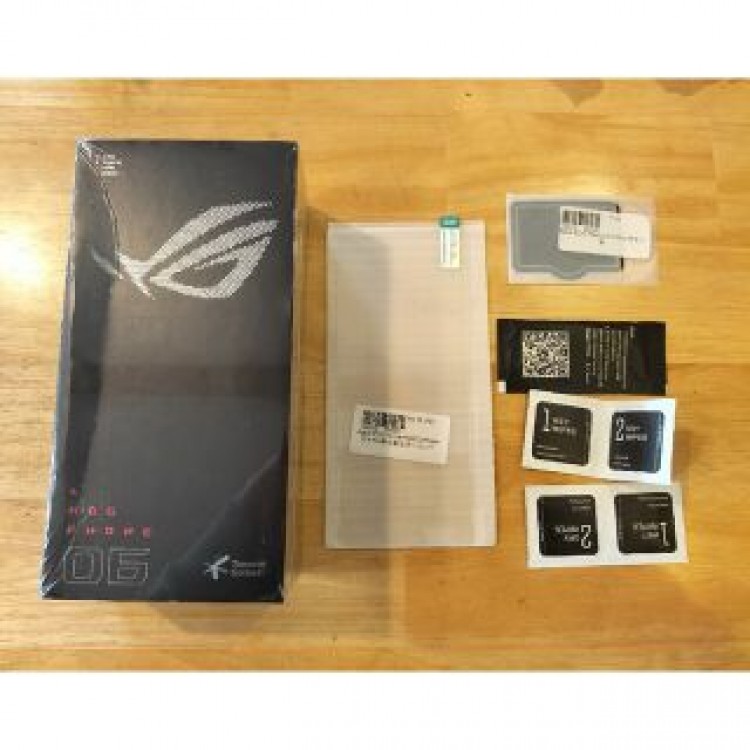 即日配送　ROG PHONE 6 グローバルロム 12G 128G　黒 セット