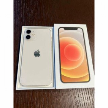 極美品！iPhone12 mini 64GB ホワイト MGA63J/A