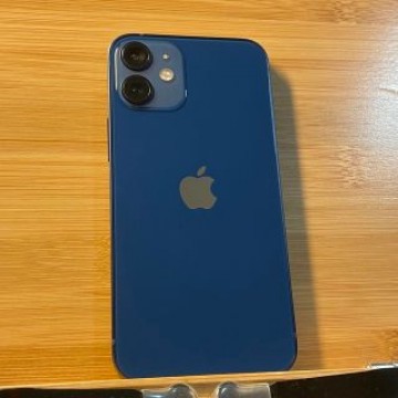 【SIMロック解除済】iPhone 12 mini Blue 128GB AU