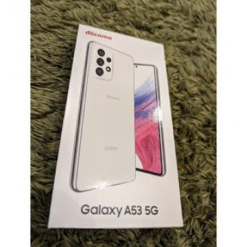 【新品未開封】GALAXY A53 ホワイト SC-53C SIMフリー