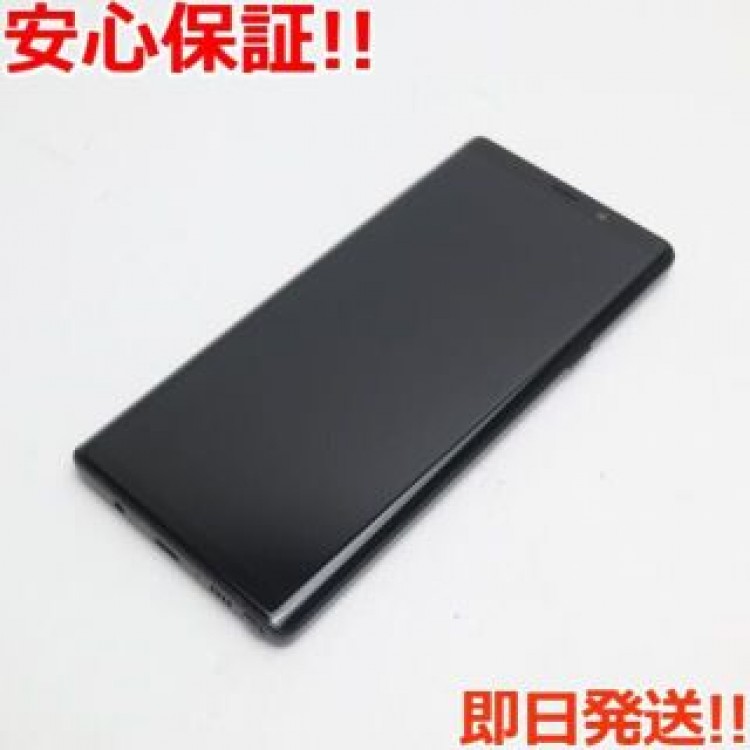 新品同様 SCV40 Galaxy Note9 ミッドナイトブラック