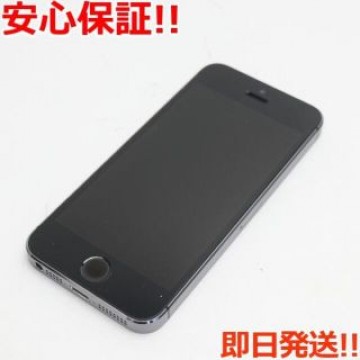 超美品 DoCoMo iPhone5s 64GB グレー ブラック