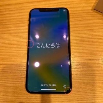【完動品】SIMフリー iPhoneX 256GB スペースグレー