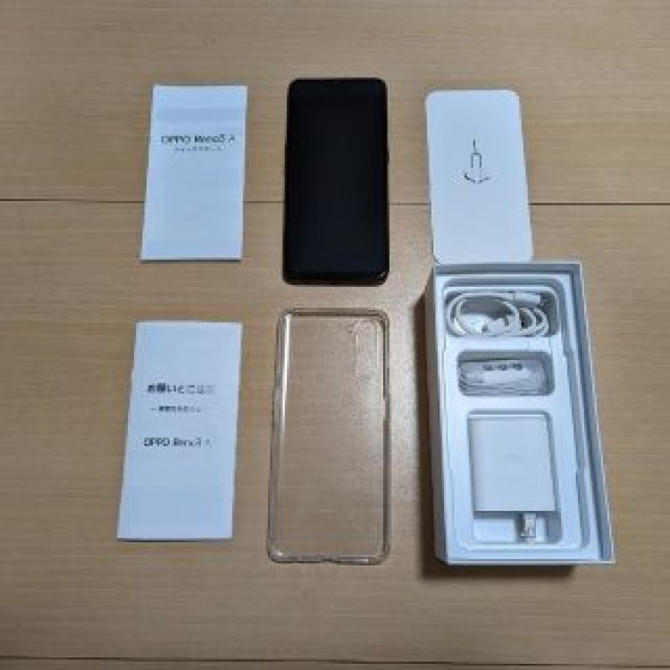 OPPO オッポ Reno3 A 128GB ブラック A002OP Y!mob