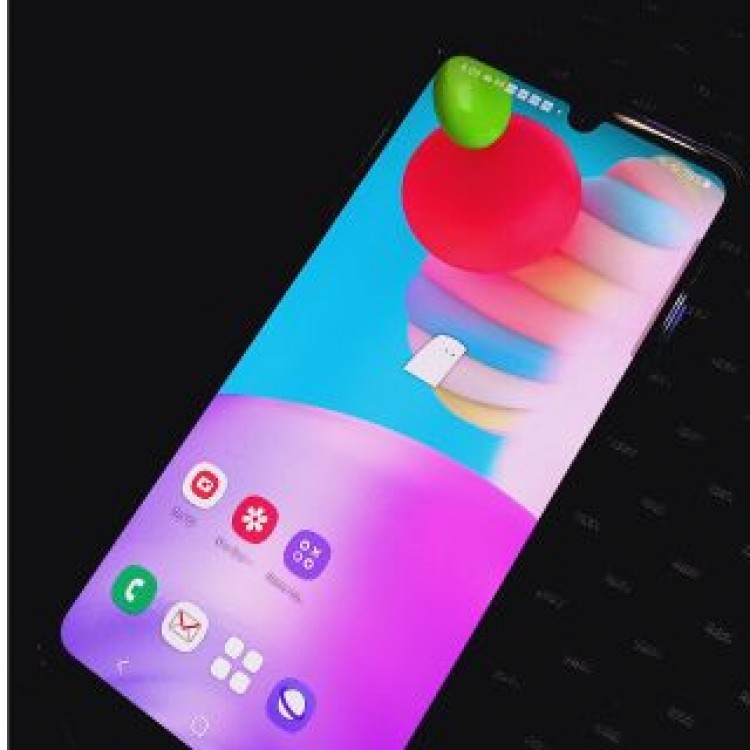 ジャンク　docomo 　ギャラクシー　SC-41A ブルー バッテリー状態96