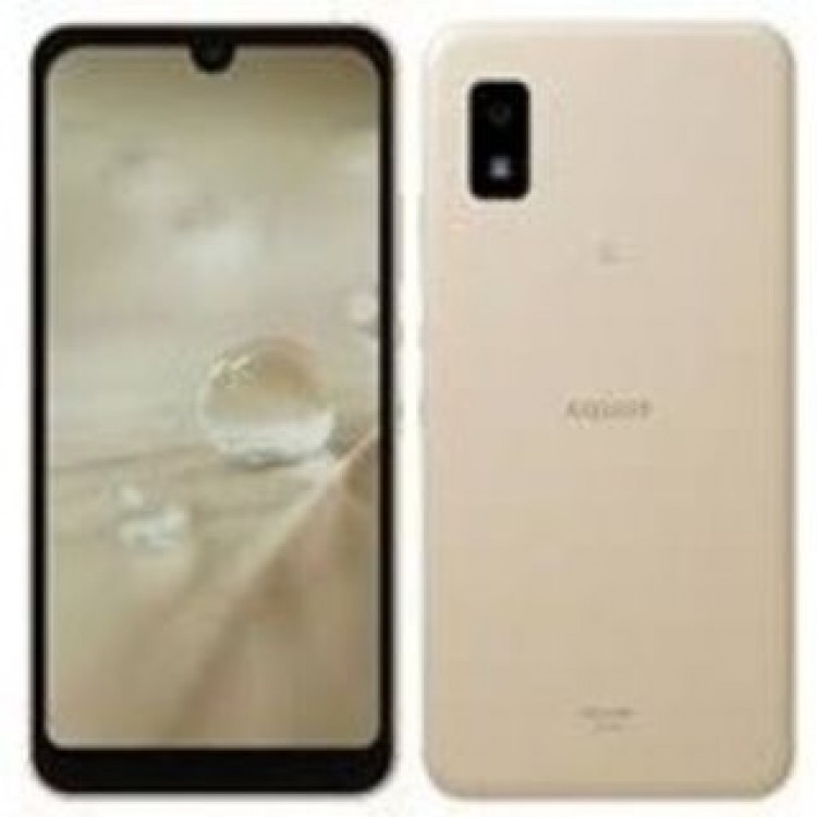 au SHARP AQUOS wish SHG06 アイボリー 中古品 本体のみ