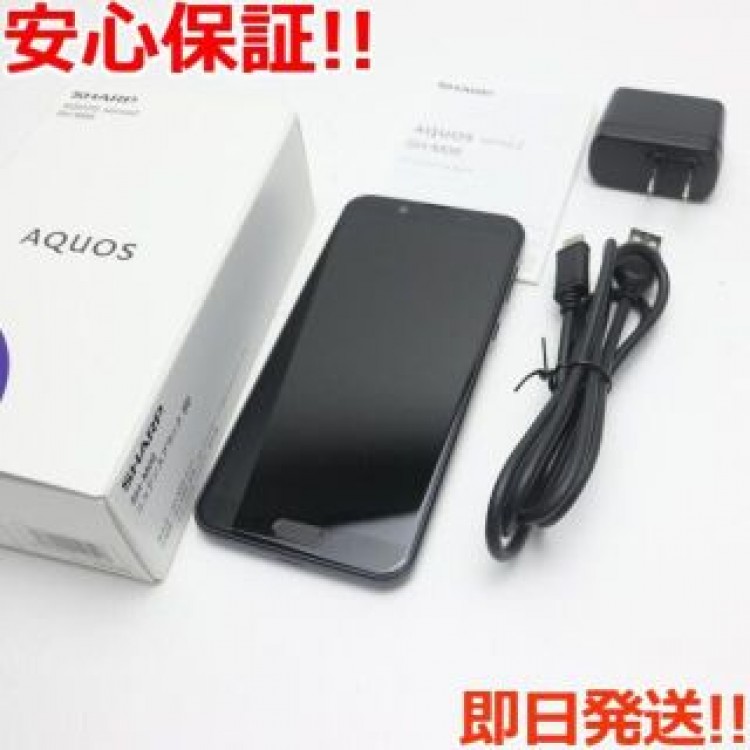 新品同様 SH-M08 AQUOS sense2 ニュアンスブラック