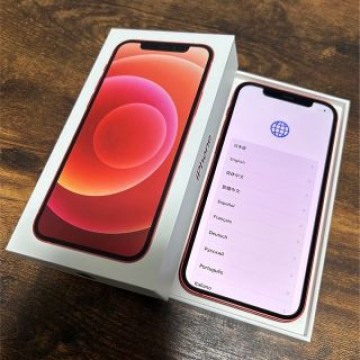 Apple iPhon12 64GB SIMフリー Red