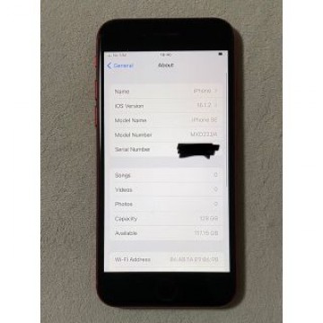 iPhone SE 第2世代 (SE2) レッド 128 GB SIMフリー