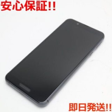 新品同様 SHV45 ブラック スマホ 白ロム