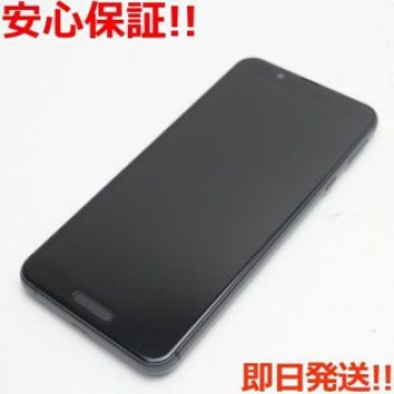 新品同様 SHV45 ブラック スマホ 白ロム