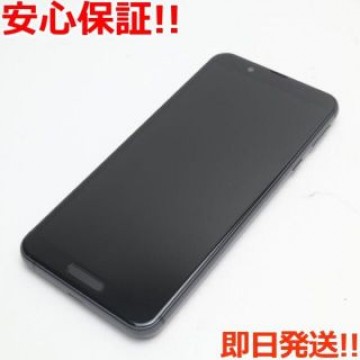 新品同様 SHV45 ブラック スマホ 白ロム