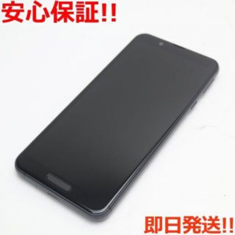 新品同様 SHV45 ブラック スマホ 白ロム