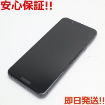 新品同様 SHV45 ブラック スマホ 白ロム